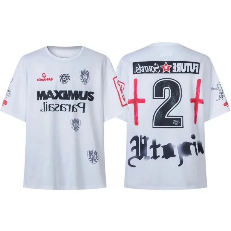 2025 Cactus Jack AstroWorld Tour Utopia 3D Print T-Shirt – Unisex Loose Streetwear (Men Women Teen