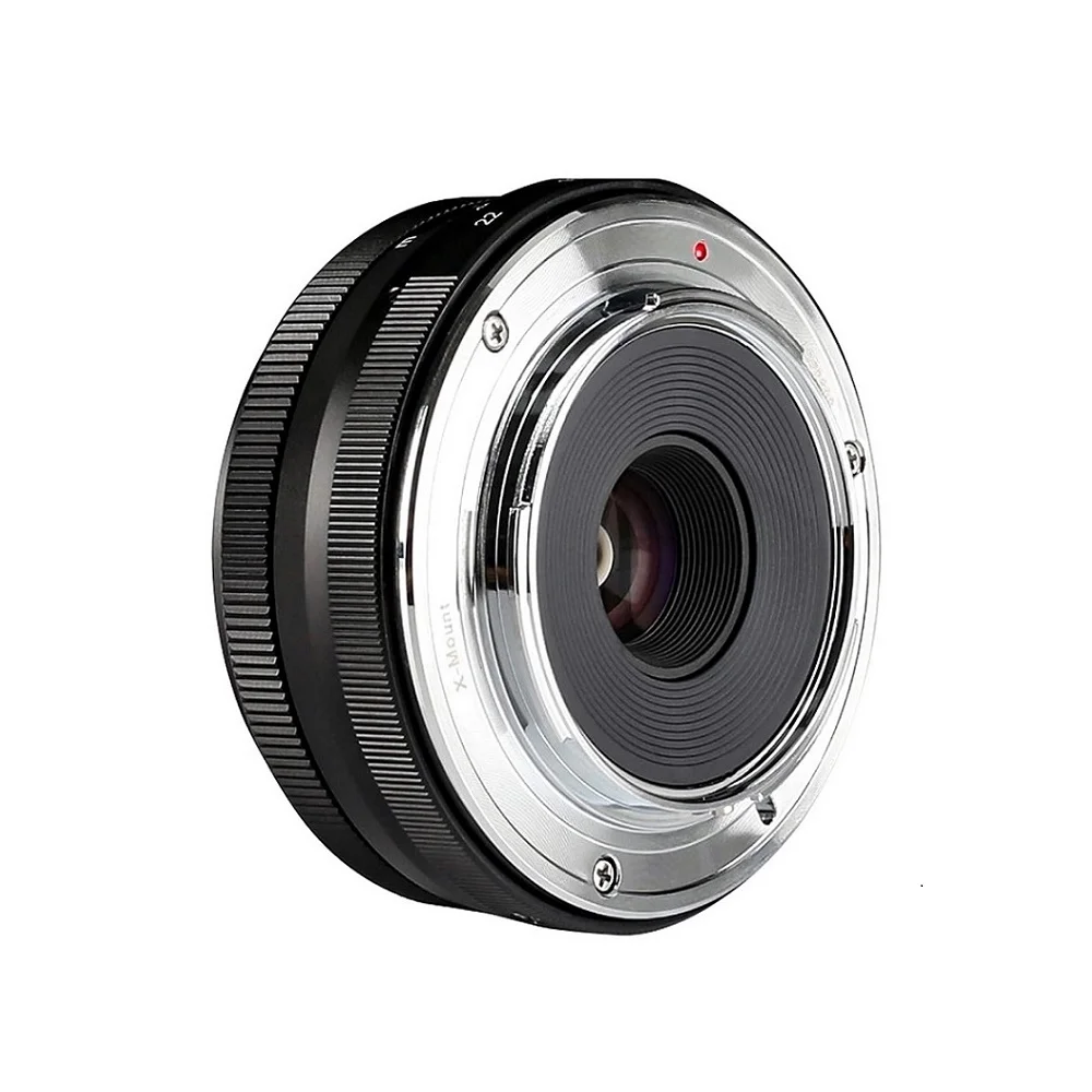 Meike 28mm f/2.8 Manual Focus Fixed Lens for Canon EOS-M, EOS M2, M5, M6, M6 Mark II, M10, M50, M50 II, M100, M200 Camera