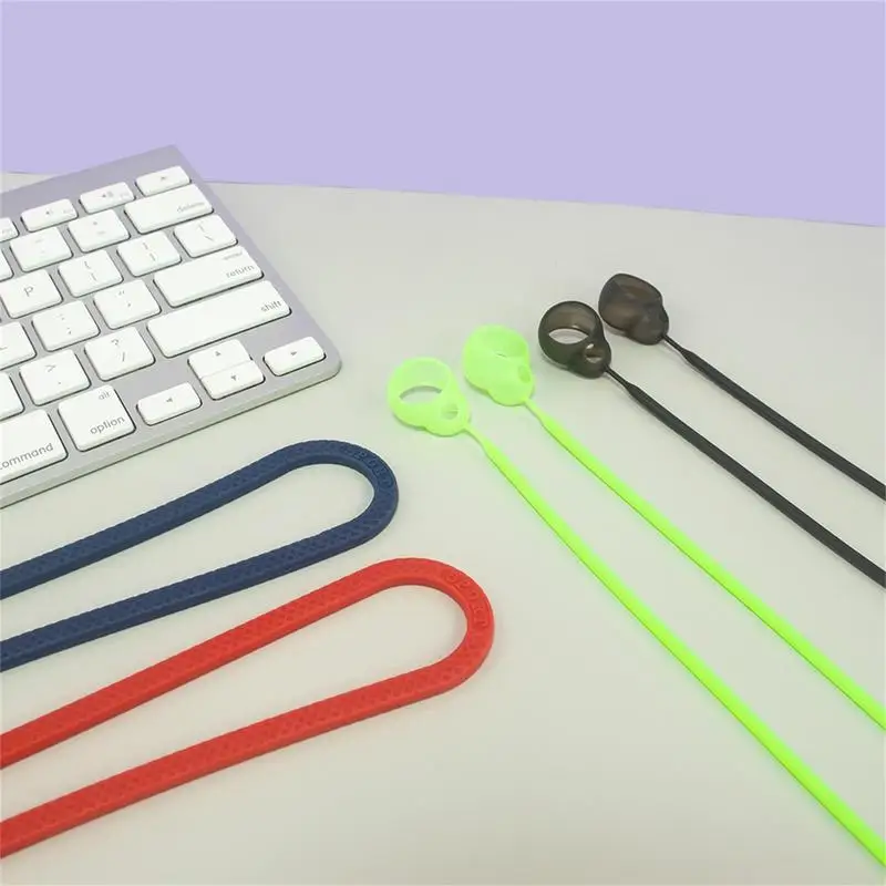 1PC Anti-Lost Silicone Earphone Rope Holder Cable For Link Buds S Wireless Blue tooth Headphone Neck Strap Cord String