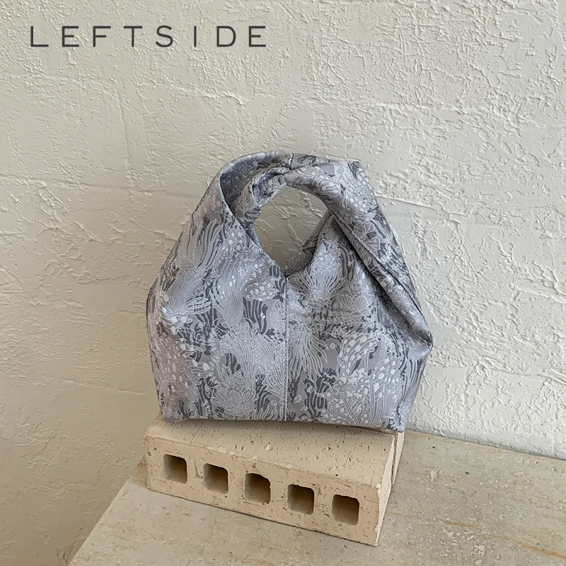 

Женская сумка LEFTSIDE с драпировкой под подмышкой, минималистичная, художественная, повседневная, для шопинга, на плечо, 2026 Новые сумки