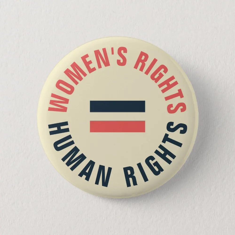 Women S Rights Equal Human Rights Feminist  Soft Button Pin Cartoon Women Fashion Badge Funny Creative Brooch Clothes Cute