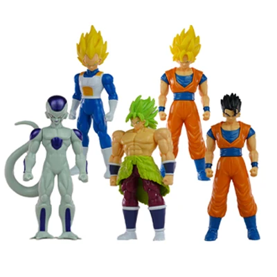 BANDAI Dragon Ball Son Goku Bejīta Frieza Broli Action Anime Figure 15cm Collectible Model Toys Children Birthday Gift