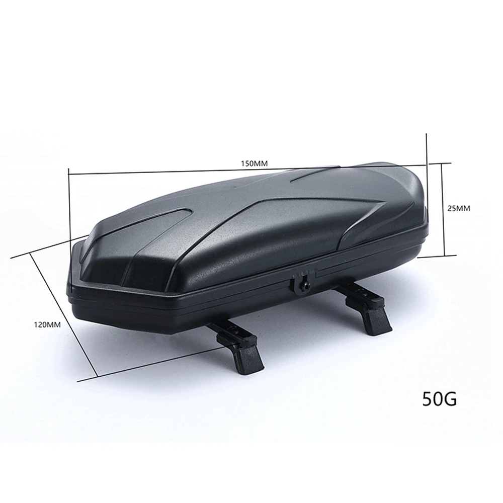 Metal Roof Trunk Luggage With Fixing Rail For WPL D12 MN D90 MN99S MN86 MN86S MN86KS Tamiya C001 RC Car Upgrade Parts