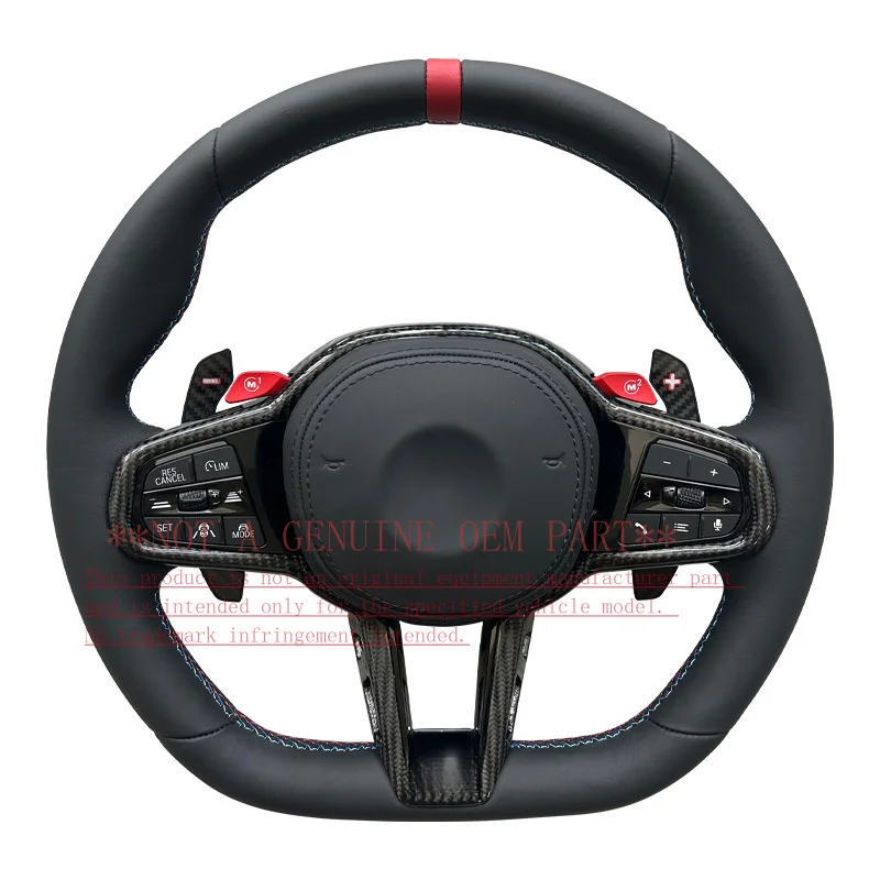 For Bmw 1 2 3 4 5 6 7 Series X1 X2 X3 X4 X5 X6 F30 F10 M4 G20 G30 Steering Wheel Special Modification Horn Cover Decorative Cove