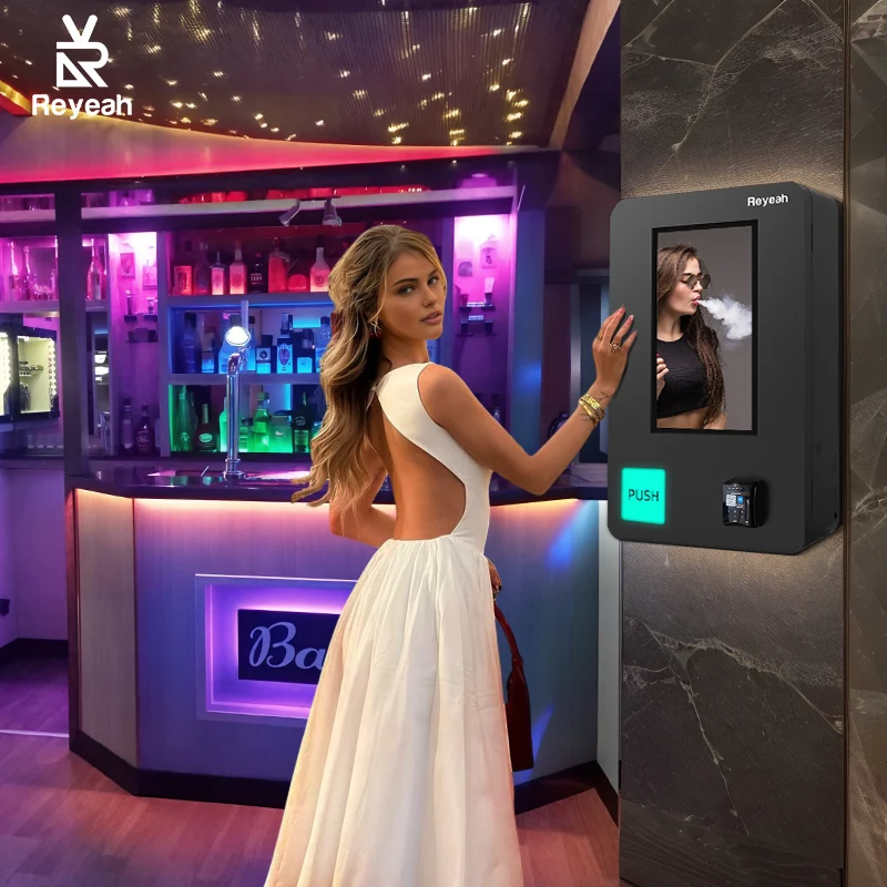 آلة بيع خزانة مركز التسوق المدرسية لمدة 24 ساعة مع خدمة ذاتية تلقائية ودفع بطاقة الائتمان تتضمن ملصقًا #4