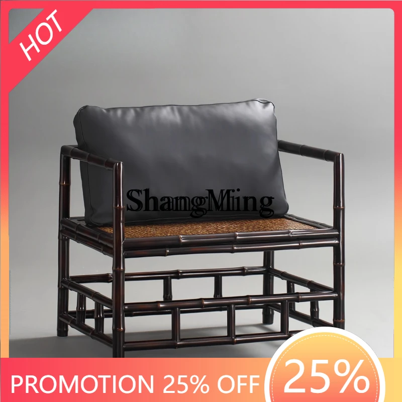 

ZYY Chair Antique Meditation Chair Tea Room Tea Making with Cushion Master Chair