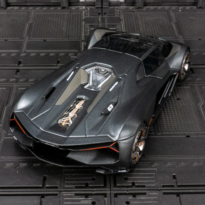 

Bburago 1:24 Simulation LamborghiniTerzo Alloy Racing Model doors can be opened Static car ornament gift
