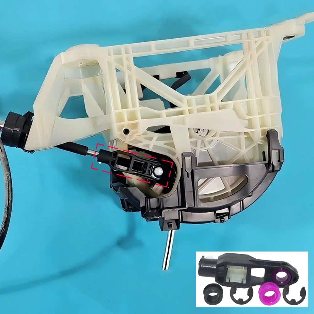 Kit de buje de Control de conexión de Cable de cambio de caja de cambios, 5 uds./6 uds., para Mazda 2 3 6 323 CX-3 CX-5 CX-7 CX-9, Selector de palanca de cambios