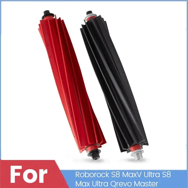 

AT02-Roller Brush For Roborock S8 Maxv Ultra、S8 Max Ultra、Qrevo Master Robot Vacuum Cleaner Parts
