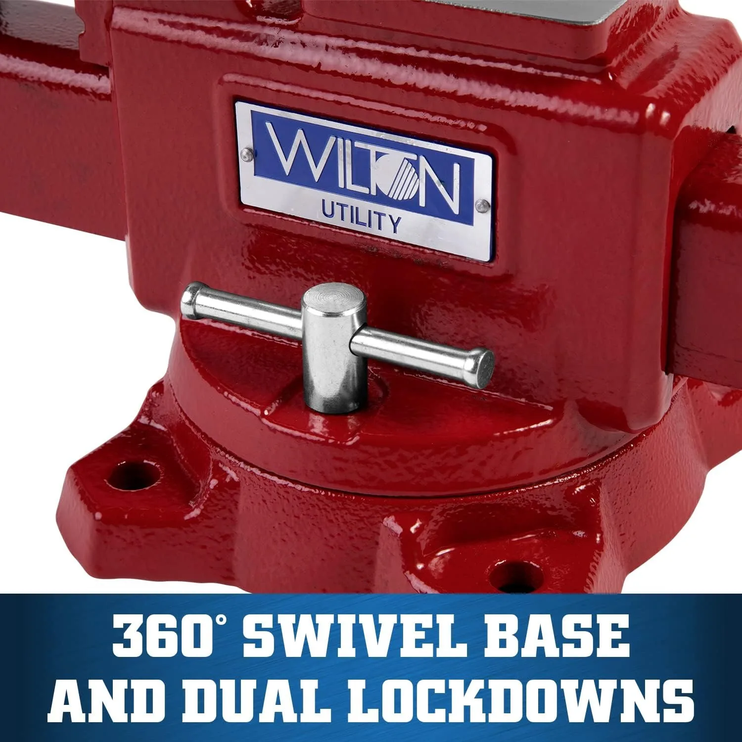 Wilton Utility Bench Vise, 6-1/2” Jaw Width, 6