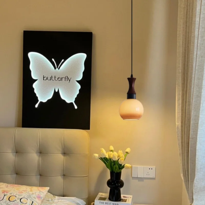 

Wind Bauhaus designer restaurant chandelier high sense master bedroom back