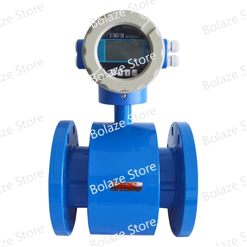 

Intelligent Electromagnetic Flowmeter Sewage Separation Mud Pipeline Fire-fighting High-precision Digital Display Sensor