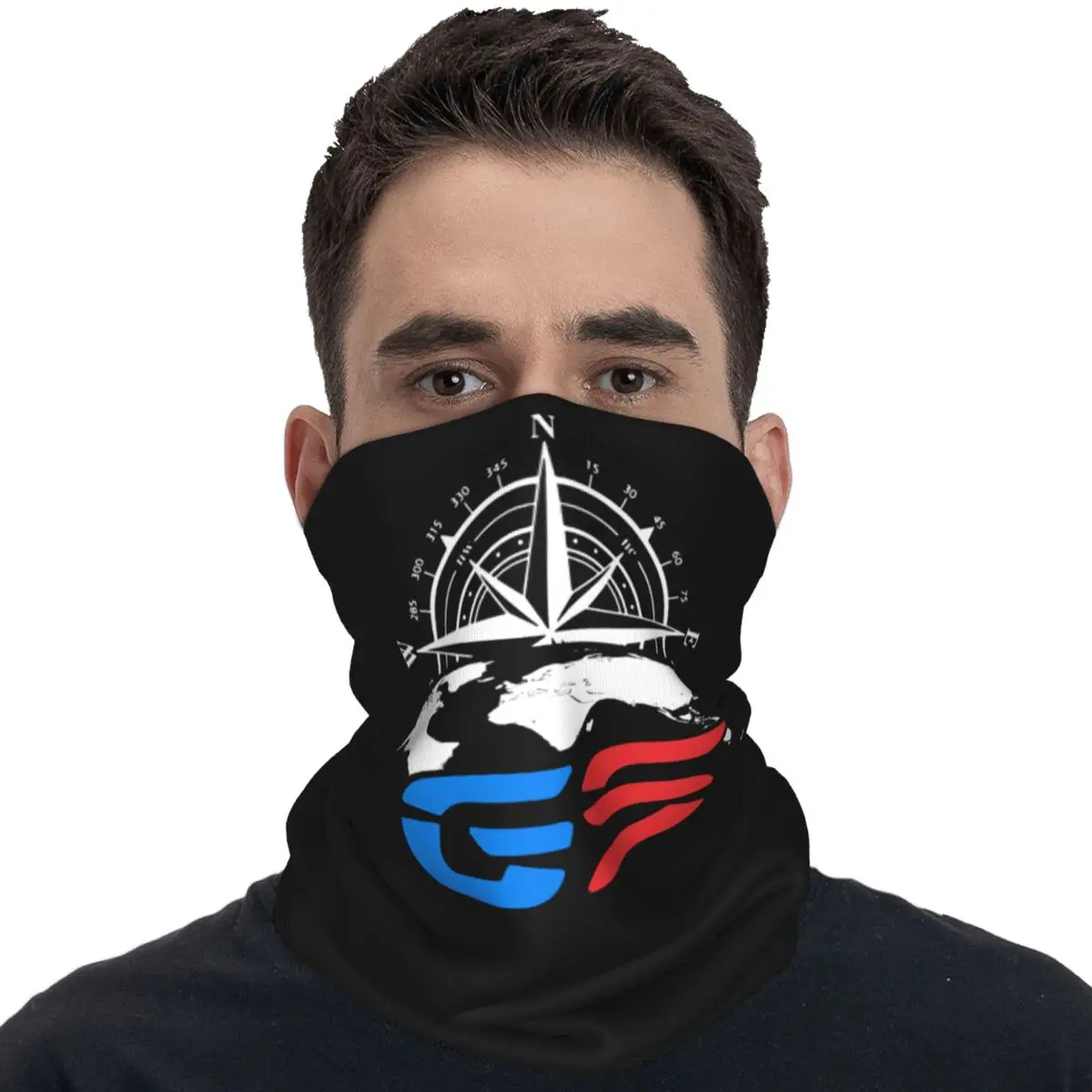 Gs Motorclub Bandana Merch Hals Hoes Motor Wrap Sjaal Multi-Use Gezichtsmasker Voor Buitensporten Ademend