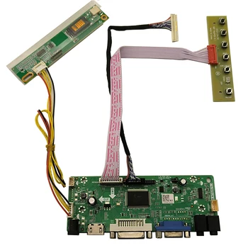 Controller Board Driver HDMI+DVI+VGA Monitor Kit B141EW01 LP141WX3 B141EW03 B141EW02 B141EW01 1280x800 LCD LED Screen 30Pins