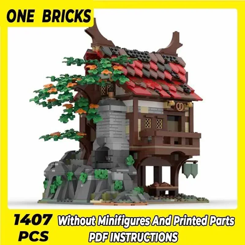 

Moc Building Blocks Medieval Model Medieval Bakery Technical Bricks DIY Assembly Construction Toys For Child Holiday Gifts
