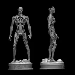 1/24 1/18 Resin Model Kit Terminator Robot Figurine Sculpture Unpainted No Color RW-1416