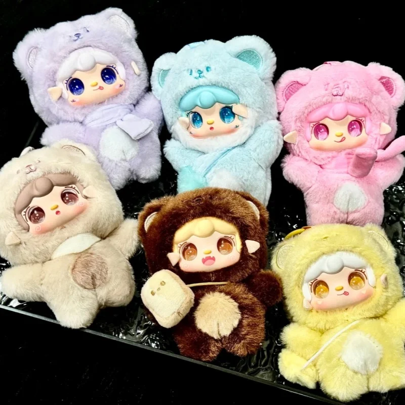 

In Stock Yooki V4 Take A Bite Of Bear Series Blind Box Doll Gift Anime Cartoon Dolls Bag Pendant Mystery Box Surprise Girl Gift
