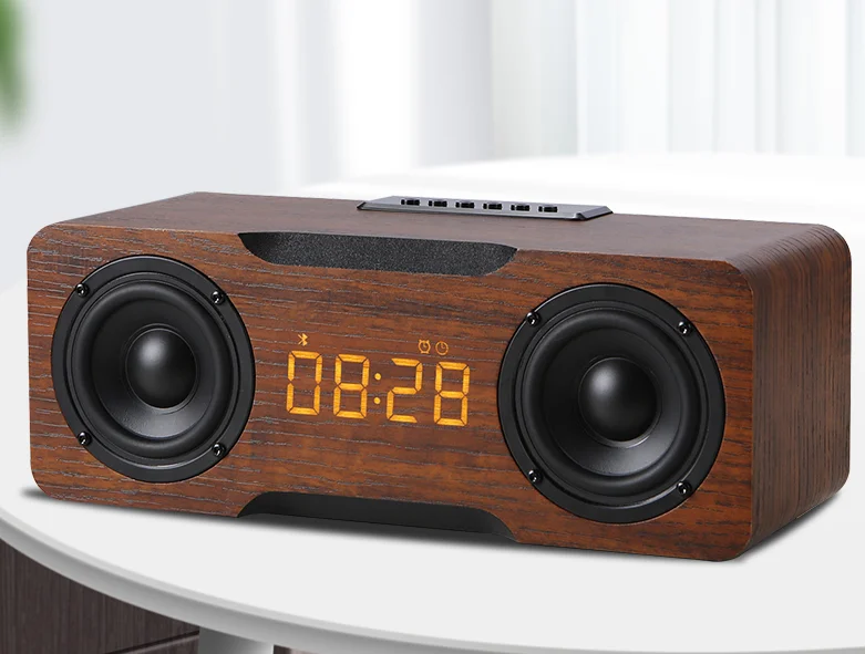 Battery Powered 7200mAh TF Card Play 30W Stereo Sound for Portable Home Theater Outdoor Travel FM Radio