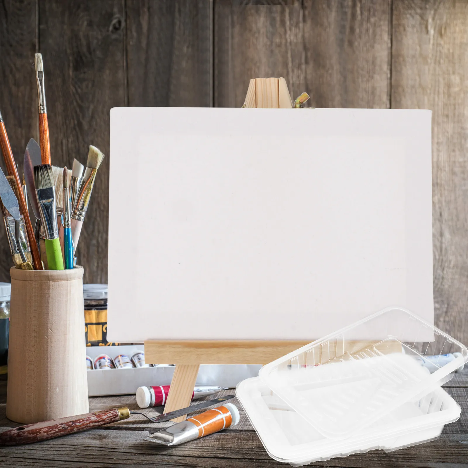 

Набор из 4 пластиковых вкладышей для лотков для краски, сменные лотки для малярных валиков, принадлежности для рисования, материалы для живописи