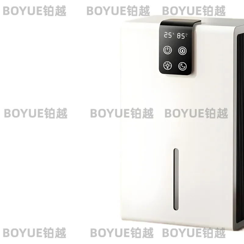 2.8L Home Dehumidifier Auto Shut Off Moisture Absorber Indoor Air Purifier Dryer for Basement Bedroom Closet Damp Removal