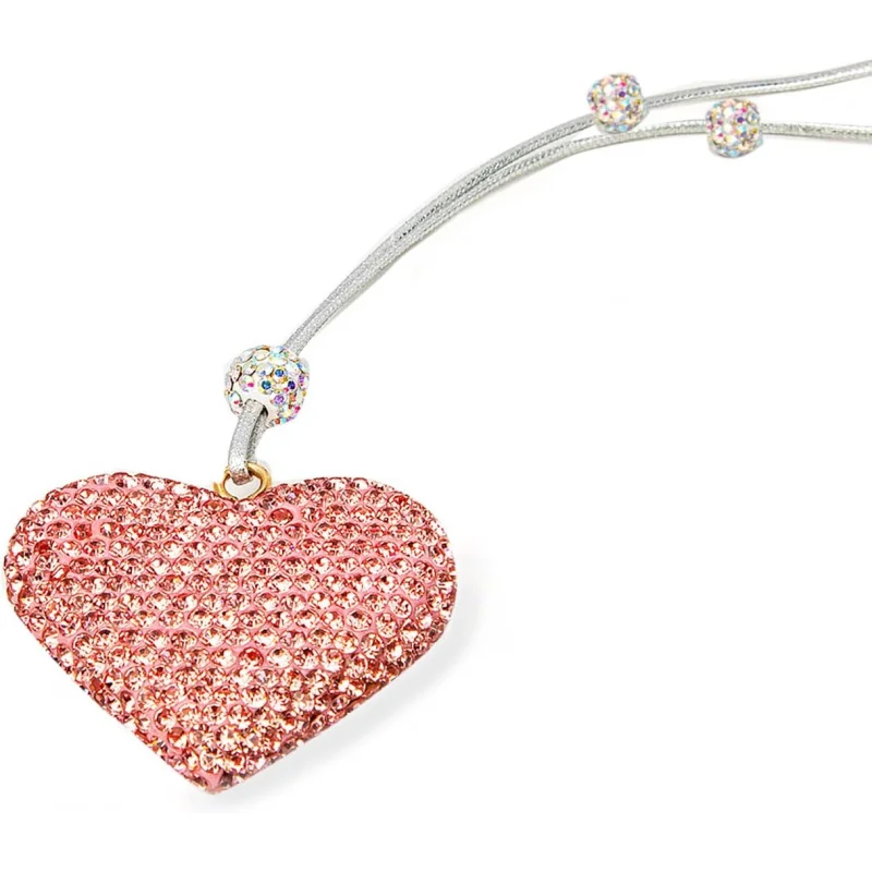 อุปกรณ์เสริมกระจกมองหลังสาวๆรถผู้หญิงโบว์สีชมพู