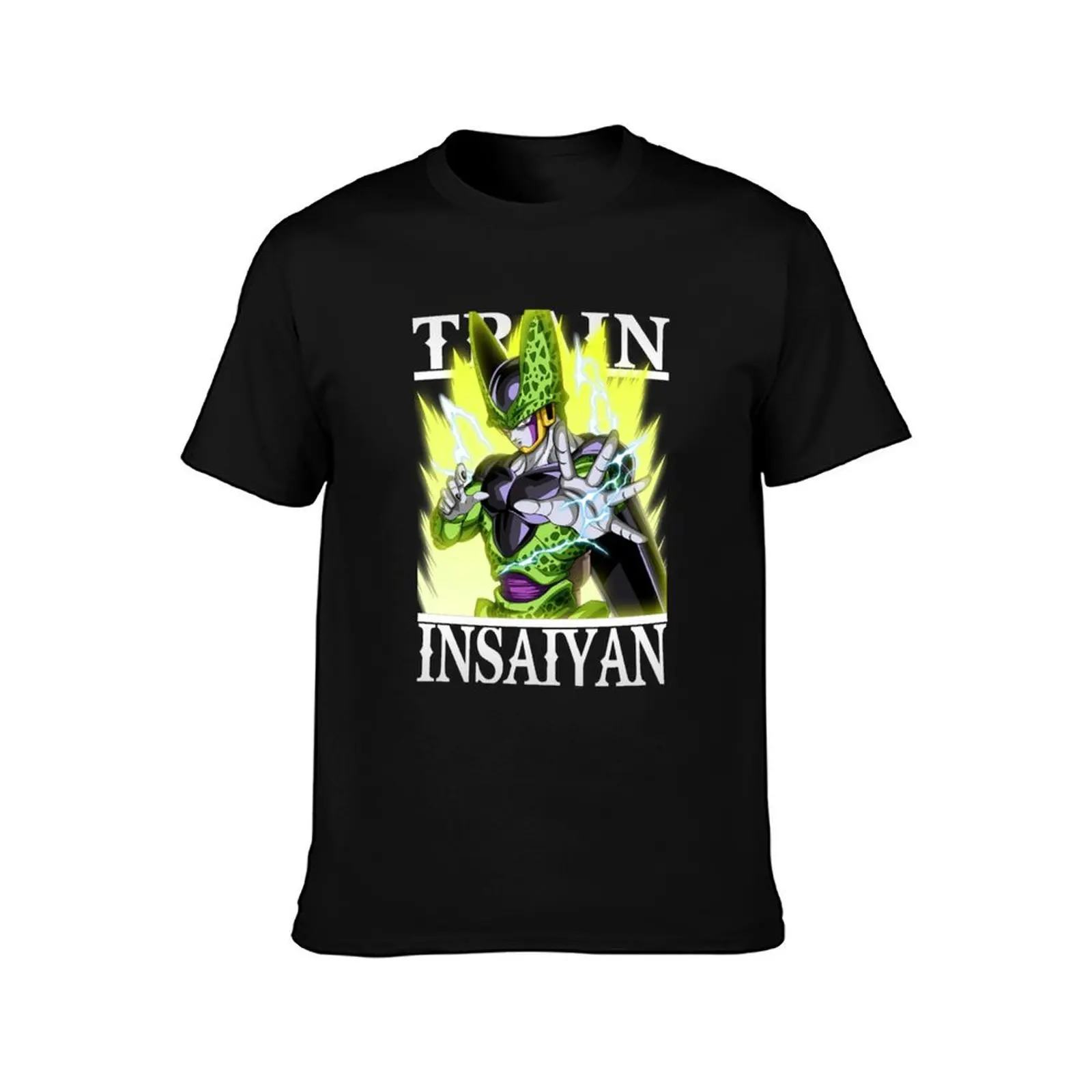 Train Insaiyan Super Perfect Cell DB/DBZ/DBGT/DBS T-Shirt designer shirts anime t shirts workout shirts for men