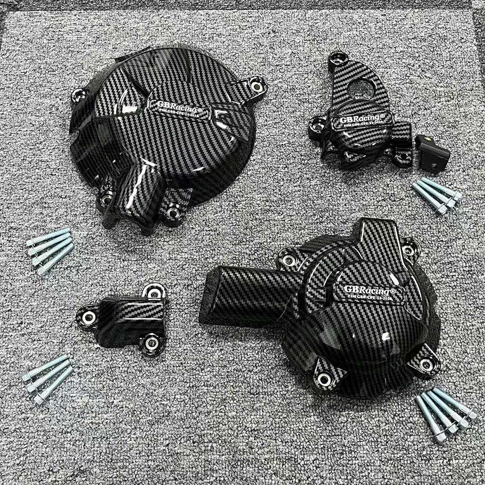 

Engine Protective Cover For BMW S1000RR 2019-2025&M1000RR 21-24 S1000R 21-25&M1000R 2025 Engine Covers Case Carbon Fiber Texture