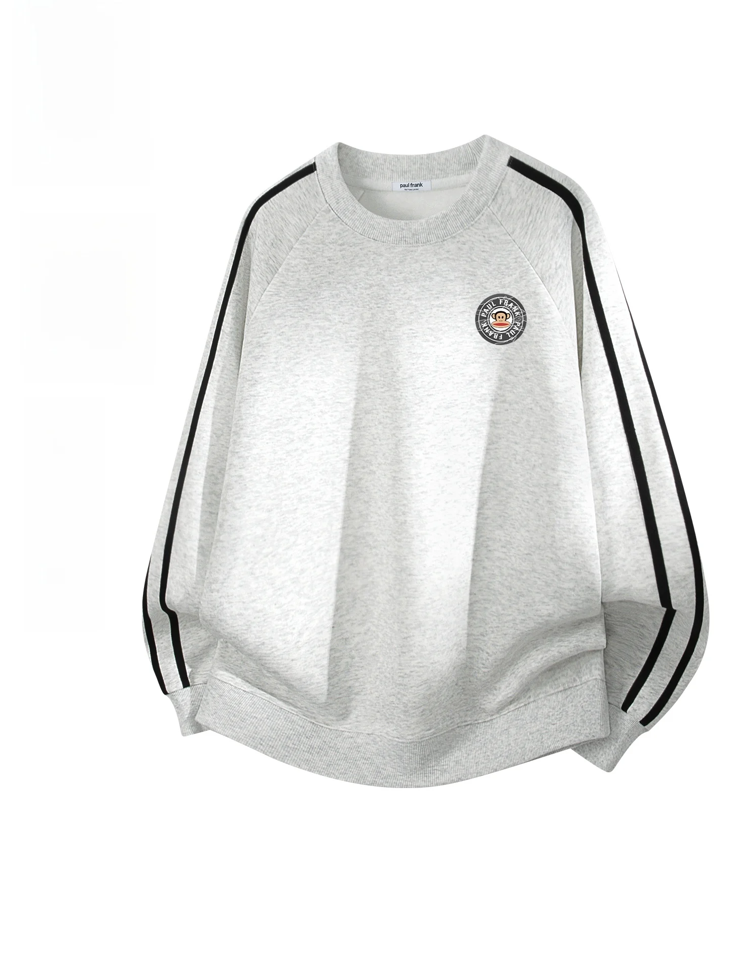 

Teenage Sports Sweatirt Men's Spring New Color Colion Patch Heavyweight round Ne Top Breathable Comfortable