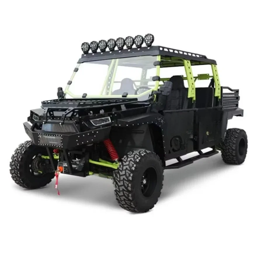 Factory Sale Automatic 4WD Gas EPA Side by Side Buggy Car 1000cc Farm UTV 4x4 Adults Off-Road 6 Seaters