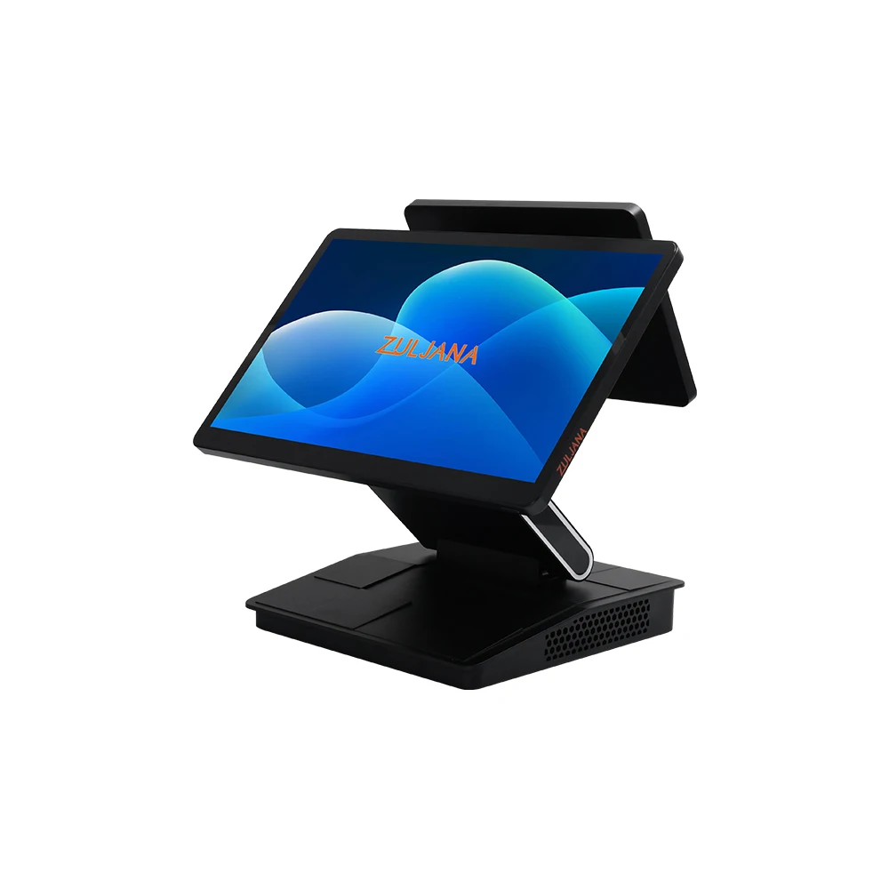 15.6 Inch Cash Register All In One Desktop Point Of Sale System Touchscreen POS Terminal Android/Linux