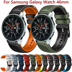 22mm Silicone Strap For Samsung Galaxy Watch 46mm SM-R800 Watch 3 45mm SM-R840 Gear S3 SM-R760 SM-R770 Band Bracelet Watchband