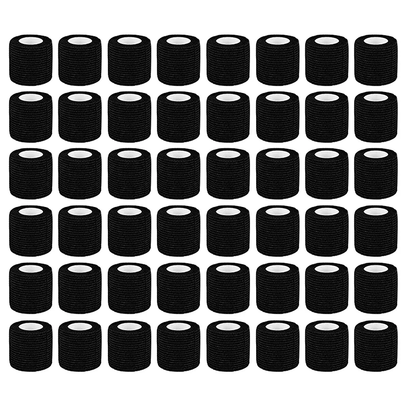 

6/12/24/48pcs Tattoo Bandage Anti-slip Athletic Nonwoven Disposable Waterproof Self-adhesive Elastic Bandage