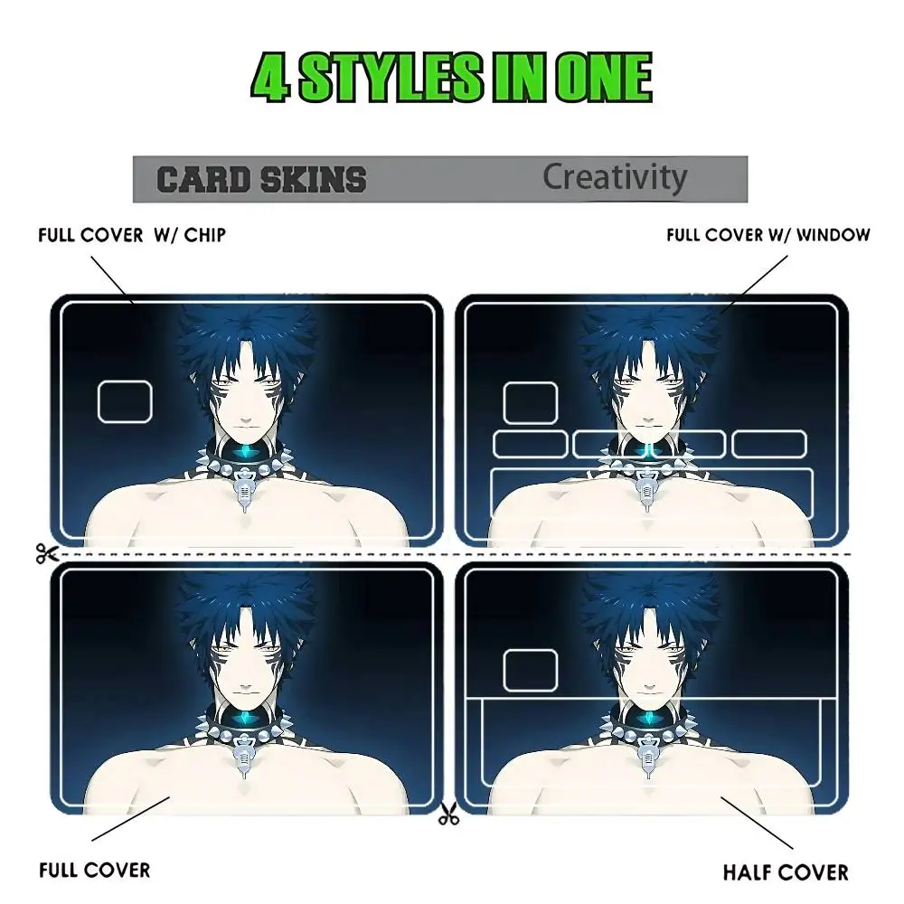 D-DRAMAtical Game Murder Stickers Credit Visa Debit Bank Charge Card Bus Metro Waterproof Sticker Decal Decoration