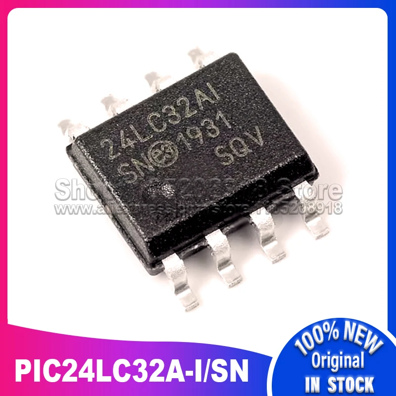 

50 шт./лот 24LC32A-I/SN PIC24LC32A-I/SN SOP-8 24LC32AI SOP 24LC32 SOP8 24LC32A 100% новый спотовый склад