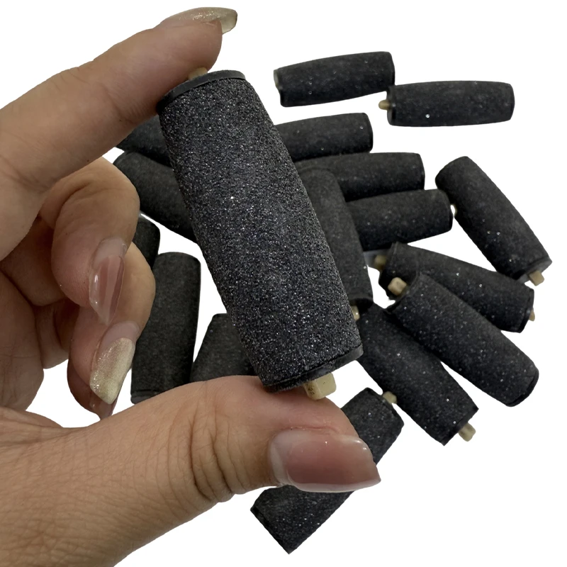 10 Pcs Foot Care Tool Heads Pedi Hard Skin Remover Refills Replacement Rollers For Scholls File image 2