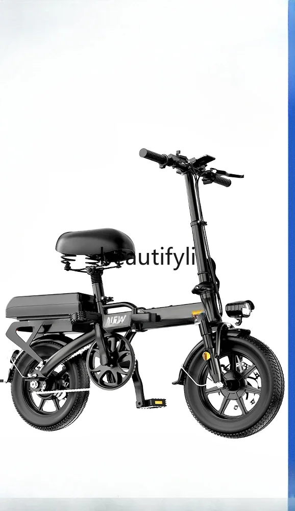 

Z189 Aluminum alloy driving special folding electric bicycle ultra-light portable small male power battery car