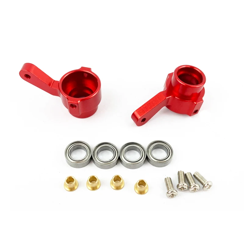 Metal Front Axle Bridge Steering Cup Turn Cup Kit for WPL C14 C24 C34 C44 B14 B1 B16 B24 B36 MN D90 D91 MN99S RC Car Spare Parts