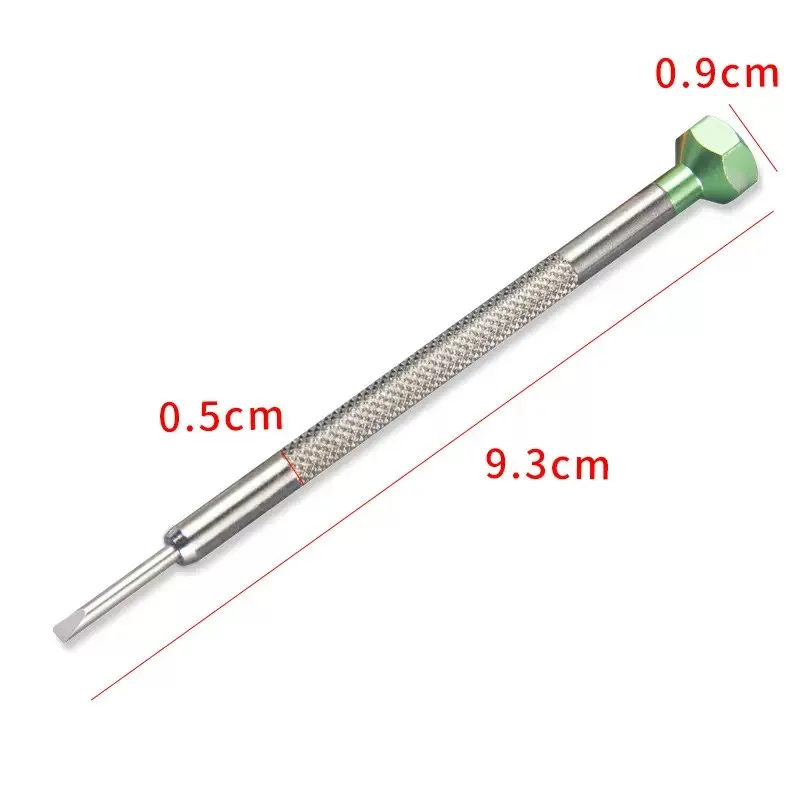 1PC 0,6-2,0mm Präzisionsschraubendreher Hohe Härte Stahl Micro Kreuz/Schlitz Schraubendreher für Home Uhr Gläser schmuck Reparatur – Detail 4