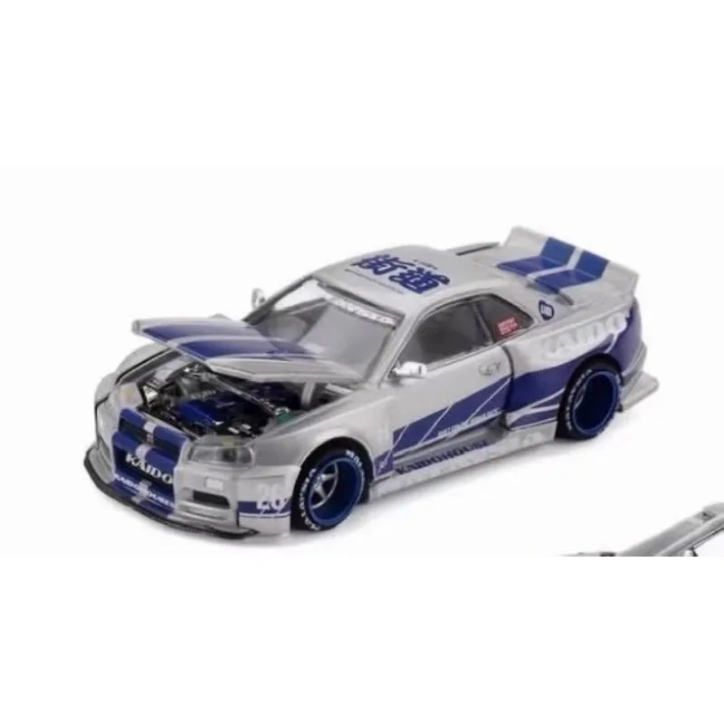 KAIDO HOUSE&MINIGT 1:64 Skyline r34 2026 Malaysia MDX Advanced Collectibles Series Decoration Exhibition Male Gift.