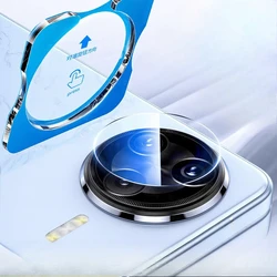 Full Glue Camera Lens Protector for Xiaomi Redmi K80 Pro K80Pro Camera Protectors Tempered Glass Lens Cover Locator Installation
