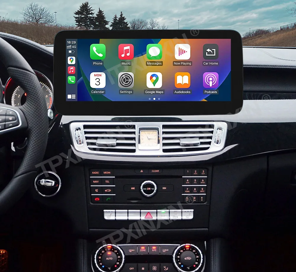 For Mercedes Benz CLS 2010~2018 Linux Car Radio Android Auto Carplay Automotive Multimedia Player GPS Navigation Head Unit