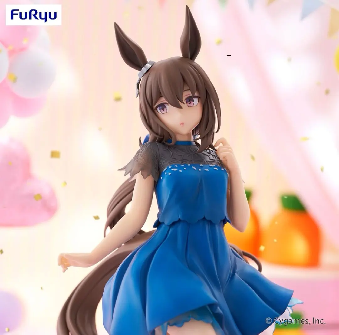 الموديل الأصلي الأصلي FuRyu Trio-Try-iT Uma Musume Pretty Derby 22 ㎝ Admire Vega الشكل أنيمي تمثال مجموعات اللعب الهدايا #5