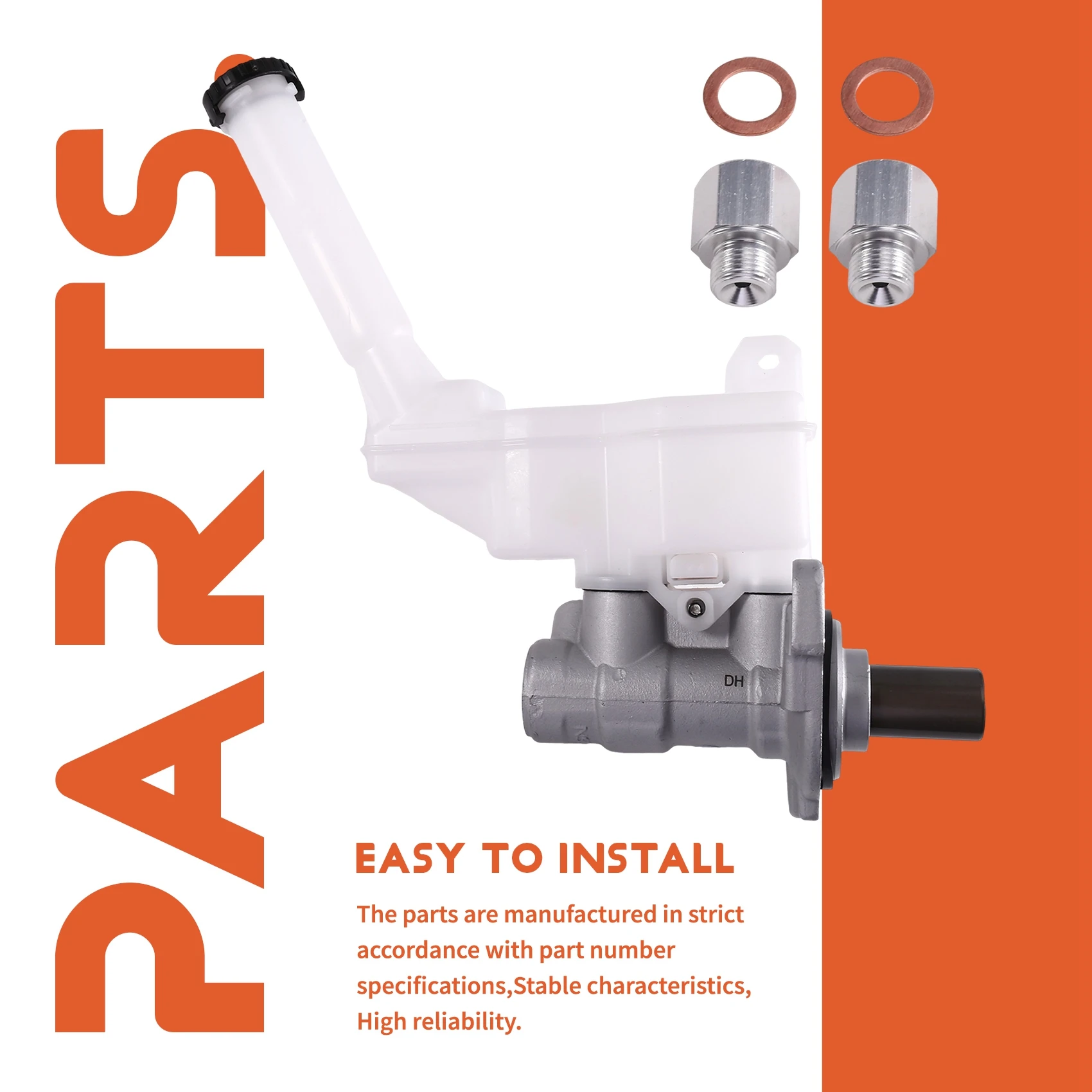 A30P-Brake Master Cylinder Replacement Part For Nissan Tiida Bluebird Sentra Sylphy 2012-2018 Model Codes D6010-3DF2A D6010-3DF3