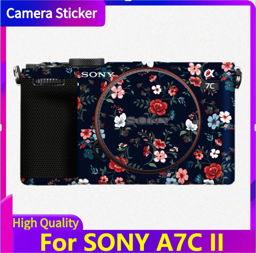 For SONY A7C II Camers Sticker Protective Skin Decal Film Anti-Scratch Protector Coat Alpha 7CII 7C2 A7C Mark II Mark2 MarkII