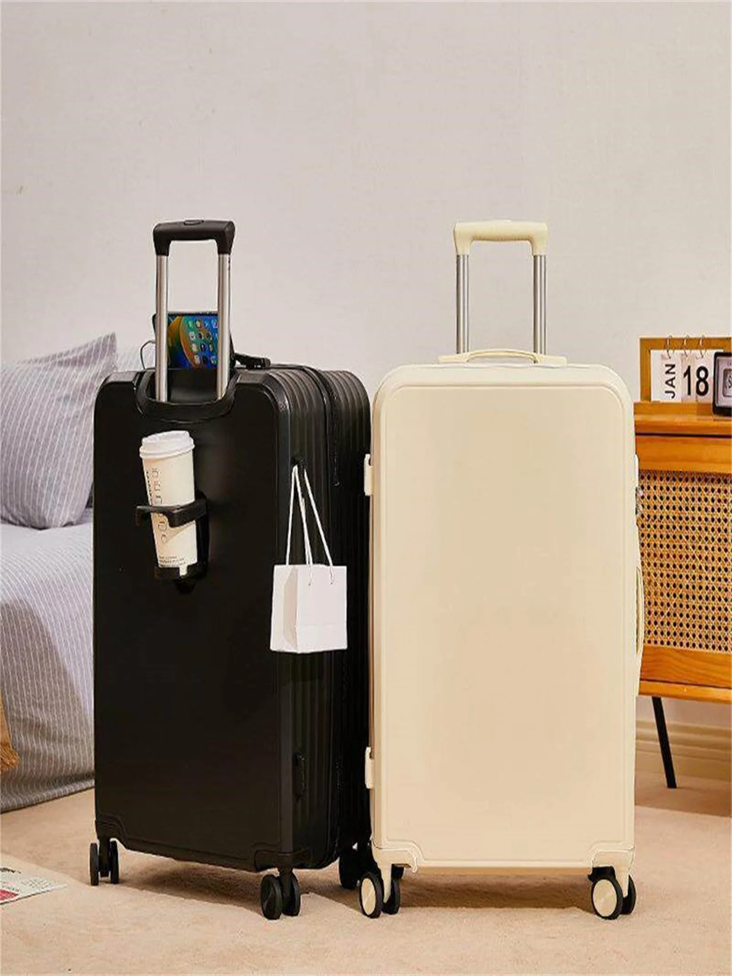 durable-20-inch-usb-print-student-luggage-travel-suitcase-carry-on-bag-polyester-material-with-password-lock-and-rolling-wheels
