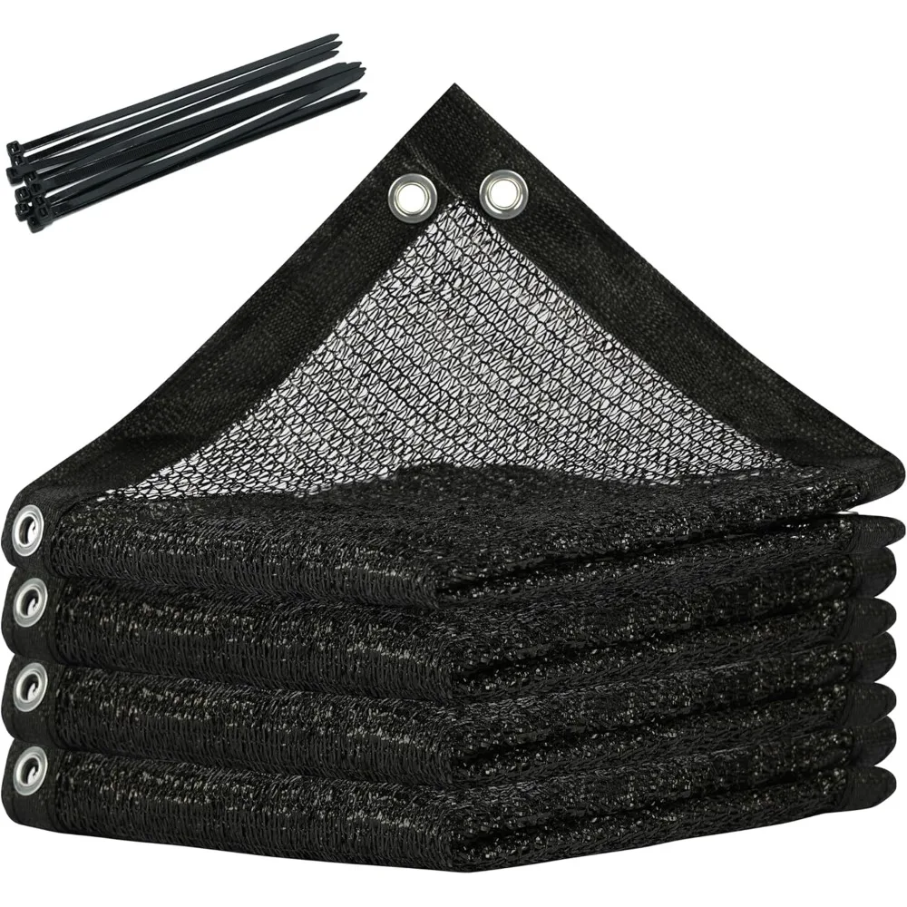 

50% Shade Cloth Custom Size 9FT x 93FT Mesh Tarp, UV Resistant Netting with Upgrade Grommets