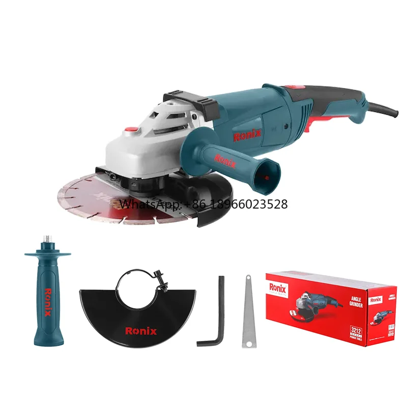 Professional 3212 Brushless Variable Speed Heavy Duty Big Angle Grinder 230mm,angl 230mm grinder,large grinder