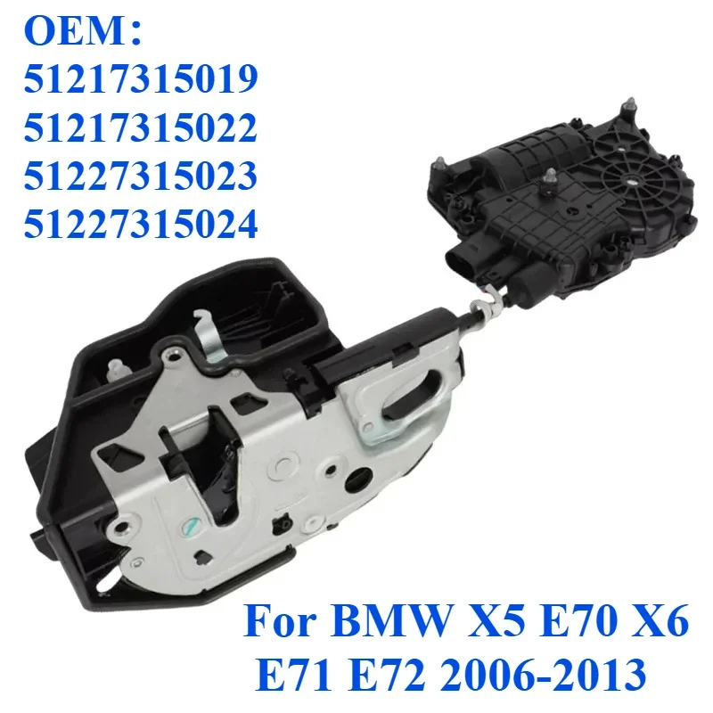 

Для BMW X5 E70 X6 E71 E72 2006-2013 привод механизма дверного замка с мягким закрыванием OEM: 51217315019 51217315022 51227315023 51227315024