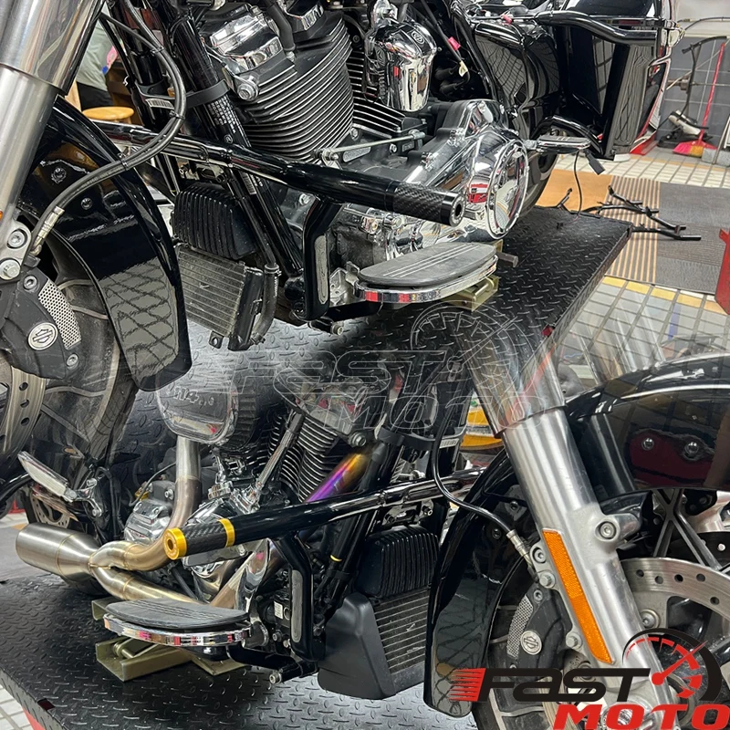 Moto Bisaccia Guard Rails Guardie Protezioni Motore 2014-2025 Per Harley Street Glide Road Glides FLTR FLTRX FLHX FLHXS FLHXSE