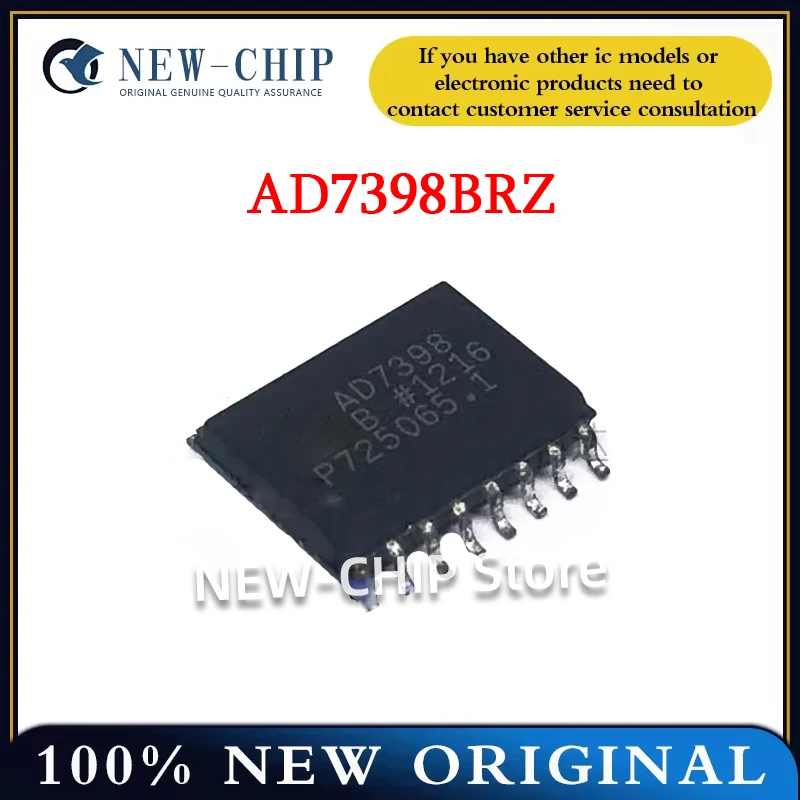 1PCS-10PCS/LOT  AD7398BRZ  SOP-16 digital to analog converter New Original